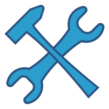 Beyaz arka plan üzerinde anahtar taşı ve basınçlı izole simgesi