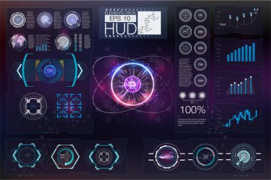 HUD head-up display. Harita üzerinde devletin çatışma.