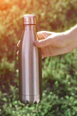 Paslanmaz Termos şişe sıvı, insan eli için