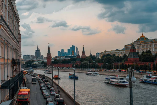 Paisagem Cidade Moscou Praça Vermelha — Fotografia de Stock