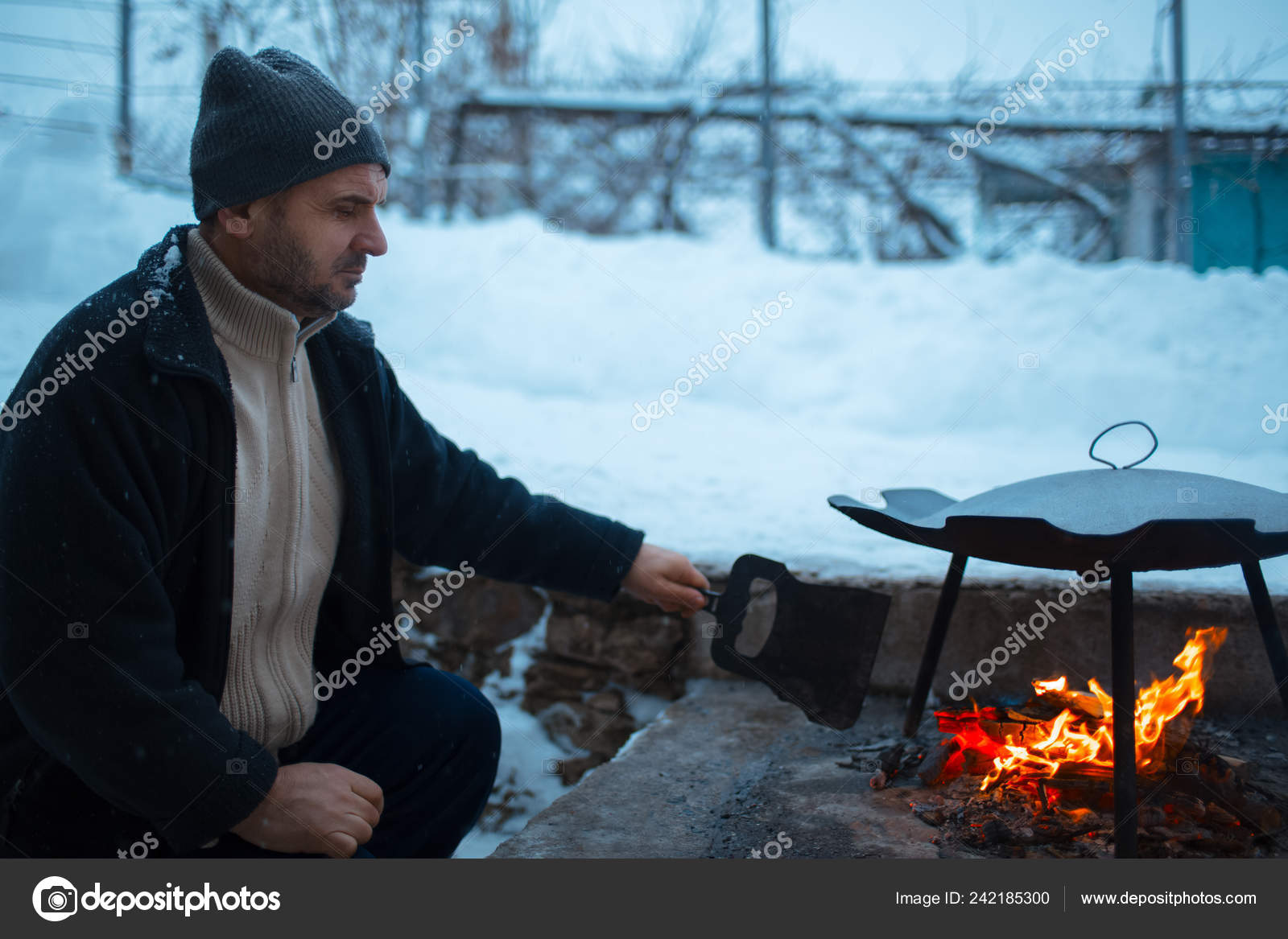 Зима в огне