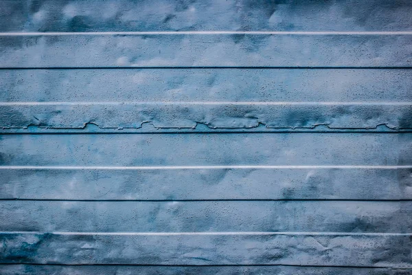 mavi oluklu metal doku arka plan.