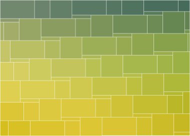 Yeşil-sarı Dikdörtgen şekiller arka plan soyut. EPS 10 vektör çizim