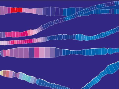 seamless modeli çizilmiş soyut dalgalar ile. duvar kağıdı, desen dolgularını, web sayfası arka planı, yüzey dokuları için kullanılabilir