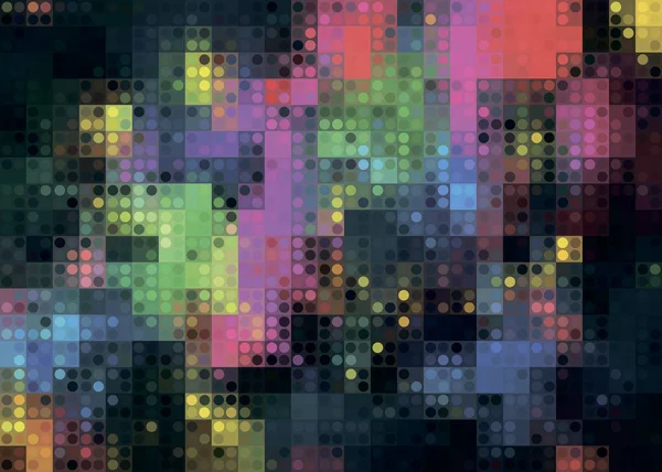 Carrés Couleur Fond Géométrique Abstrait Coloré Avec Espace Pour Texte — Image vectorielle