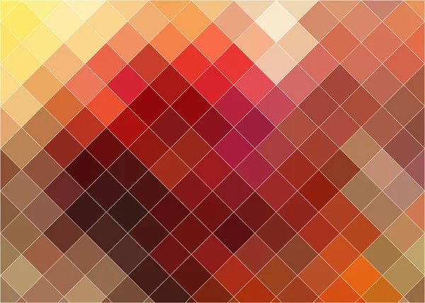 赤とオレンジ色の正方形のパターン 含まれている Eps ベクトル ファイル — ストックベクタ