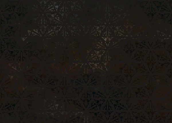 Εικονογράφηση Του Άνευ Ραφής Αφηρημένη Μαύρο Αμπέλου Floral Μοτίβο — Διανυσματικό Αρχείο