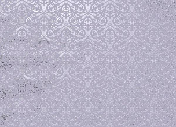 Бесшовный Абстрактный Цветочный Узор Серый Белый Векторный Фон Украшение Упаковки — стоковый вектор