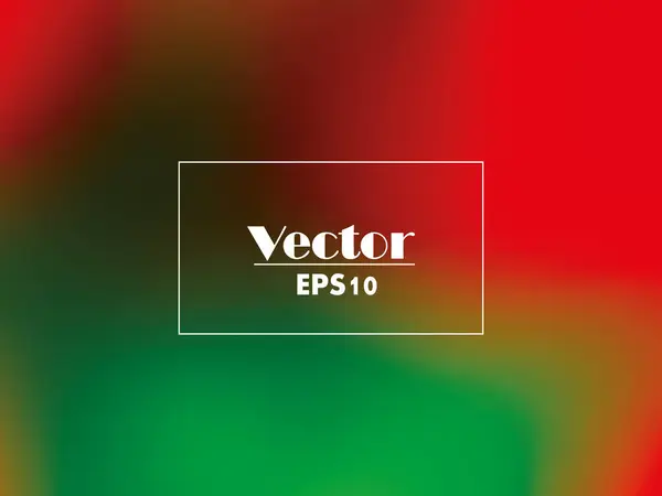 Vektor abstrakter grün-roter Farbverlauf Hintergrund — Stockvektor
