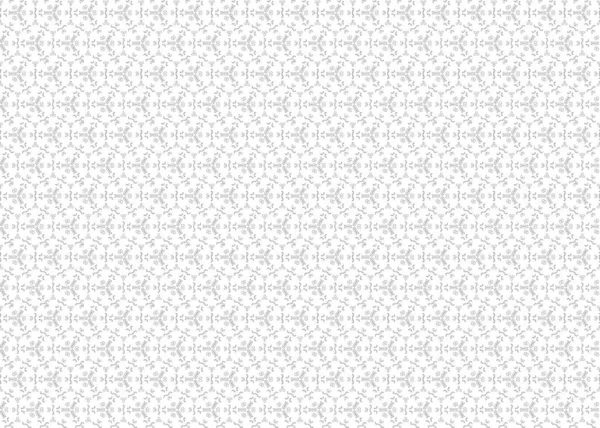 风格化的黑白花卉背景 — 图库矢量图片