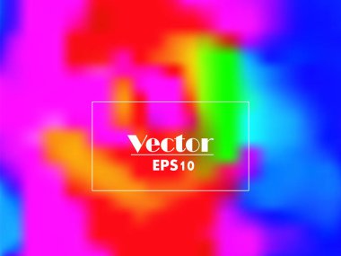 Vektör canlı gökkuşağı gradyan soyut arka plan