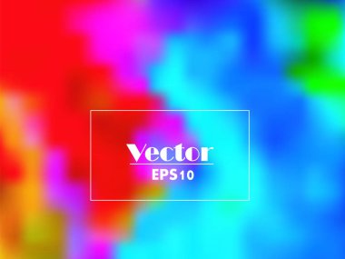 Vektör canlı yaz renkli gradyan soyut arka plan