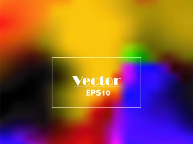 çok renkli bulanık vektör gradyan arka plan