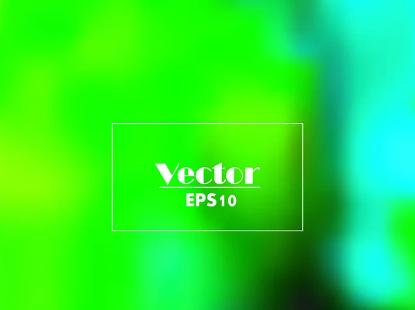 Vetor abstrato desfocado fundo vetor aquarela em verde e azul —  Vetores de Stock