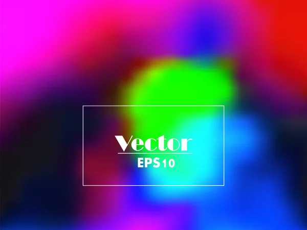 Aquarel verloop vector wazig kleurrijke achtergrond — Stockvector