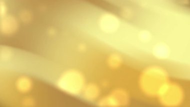 Bulanık ışık bokeh ile altın soyut arka plan tasarım projeleri, şenlikli etkinlikler, lüks marka tanıtımları ve zarif sunumlar için harikadır..