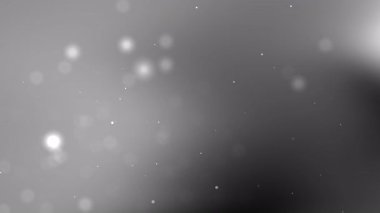 Çağdaş tasarımlar, arka planlar, dijital sanat, dokular ve sanatsal projeler için uygun parlak lekeler ve bulanık dairelere sahip gri arkaplan.