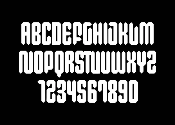 Modern yazı tipi. Basit tip yüz. Vektör tipografi çizim. Alfabe tasarım logo, yazı ve baskı için.