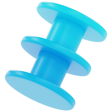 Çizgi film plastik tarzında soyut 3d render simgesi şeffaf beyaz arkaplanda minimal izole