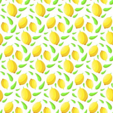 Narenciye sorunsuz arka plan. Desen limon.