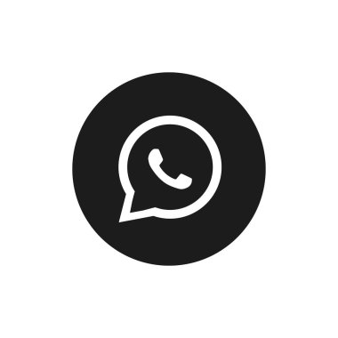 Telefon logosu. Simge beyazda izole edildi. Telefon var. Vektör