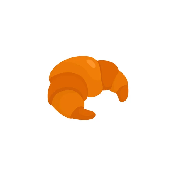 Croissant icoon. Geïsoleerd op een wit icoon. Vector — Stockvector