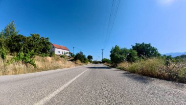 Geniş açık yol. Yüksek kalite fotoğraf