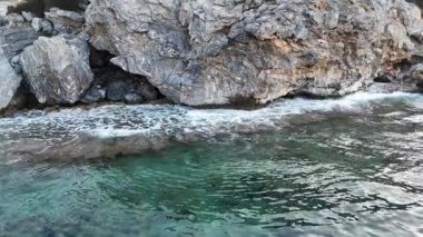 Günbatımı okyanus plajı. Yüksek kalite