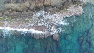 Günbatımı okyanus plajı. Yüksek kalite