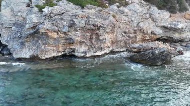 Günbatımı okyanus plajı. Yüksek kalite