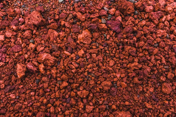 Czerwone skały wulkaniczne — Zdjęcie stockowe