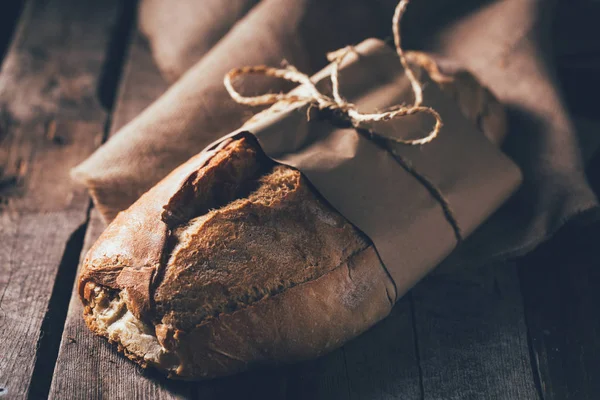 Rustykalne chleba chleb — Zdjęcie stockowe