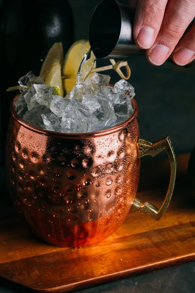 Moscow mule cocktail — Stock Photo, Image