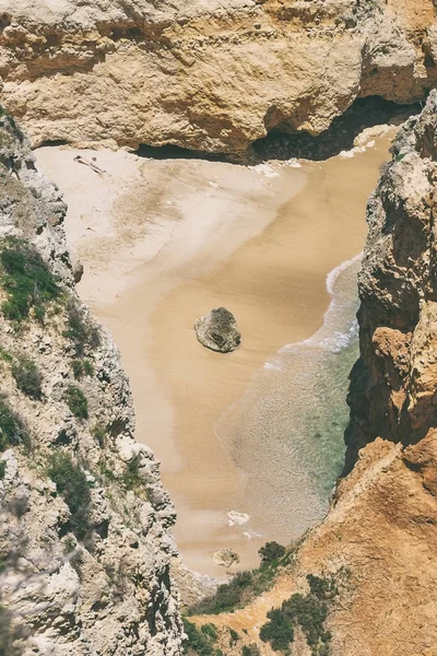 Krajobraz Wybrzeża Algarve — Zdjęcie stockowe