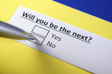 Sıradaki sen mi olacaksın? Evet ya da hayır.?