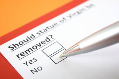 Bakire heykeli kaldırılmalı mı? Evet ya da hayır.?