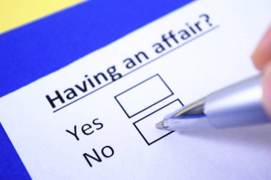 İlişkin mi var? Evet ya da hayır.?