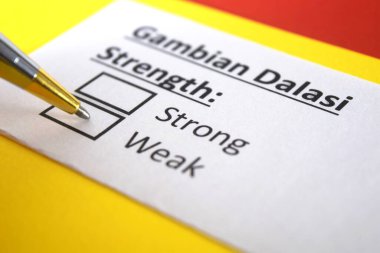 Gambian Dalasi 'nin gücü ile ilgili bir soru cevaplanıyor..