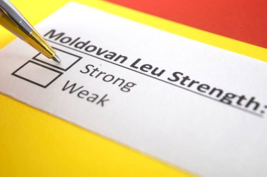 Moldova Leu 'nun gücü ile ilgili sorulara bir kişi cevap veriyor.