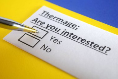 Bir kişi termah sorusunu cevaplıyor..