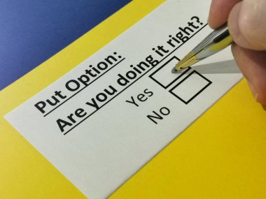 Koyma seçeneği ile ilgili soruya bir kişi cevap veriyor.