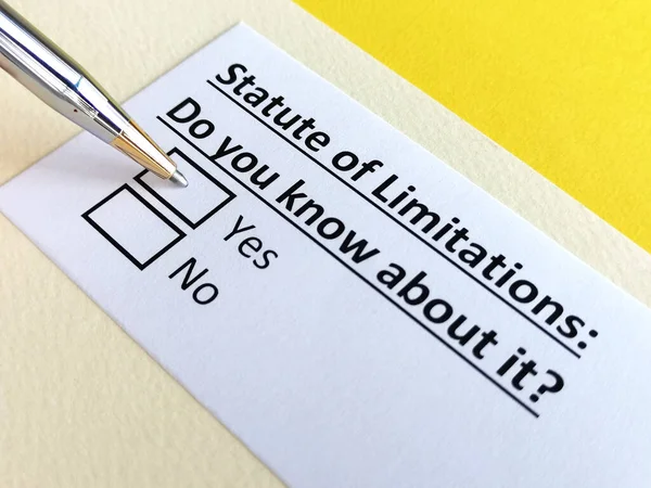 Bir kişi zaman aşımı hakkındaki soruyu cevaplıyor..