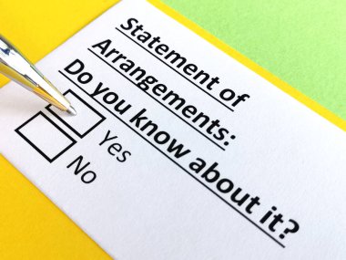 Bir kişi düzenlemelerle ilgili soruya cevap veriyor..