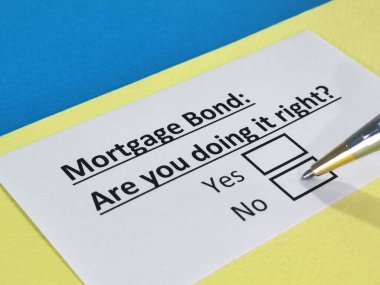 Bir kişi ipotekli tahville ilgili soruya cevap veriyor..