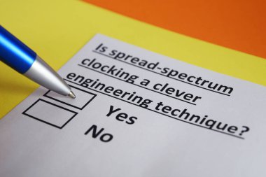 Bir kişi, spektrum saatinin yayılması ile ilgili soruya cevap veriyor..