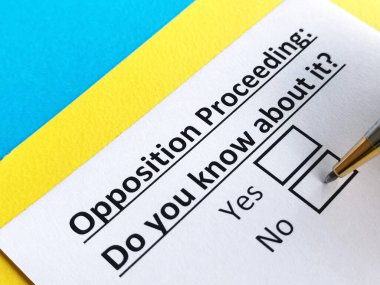 Bir kişi muhalefet süreciyle ilgili soruya cevap veriyor.