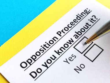 Bir kişi muhalefet süreciyle ilgili soruya cevap veriyor.