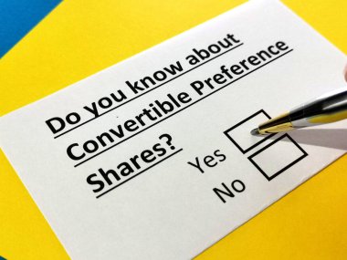 Bir kişi, dönüştürülebilir tercihler hakkındaki soruları cevaplıyor..