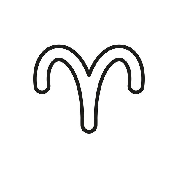 Aries icon for zodiac, astrology, and horoscope content.