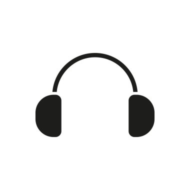 Güvenlik, endüstriyel ve gürültü kontrol projeleri için kulak koruma simgesi.